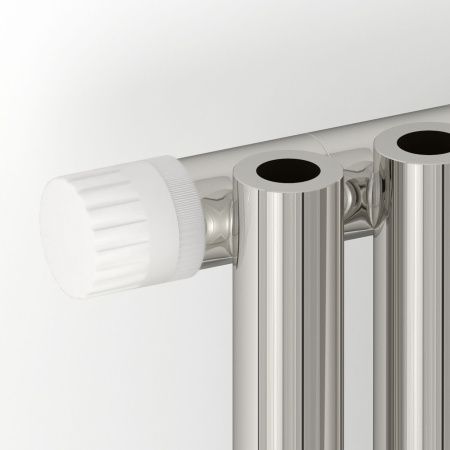 Отопительный радиатор ЭСТЕТ-0 н/ж EU50 левый 1800х180 / 4 сек (Матовое ЗОЛОТО)