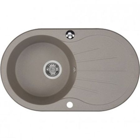 Кухонная мойка Акватон Паола 79 1A714032PA250 Серый шелк, артикул 1A714032PA250