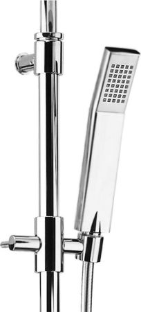 Душевая система Webert Comfort AC0675 Хром с верхним душем PVC