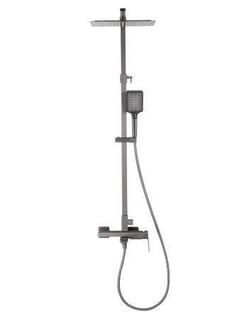 Душевая система WONZON & WOGHAND DIAMOND, Темный графит (WW-88739011-BGM), артикул WW-88739011-BGM