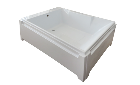 Акриловая ванна Royal Bath TRIUMPH RB665100 180х120х65 с каркасом, артикул RB665100K