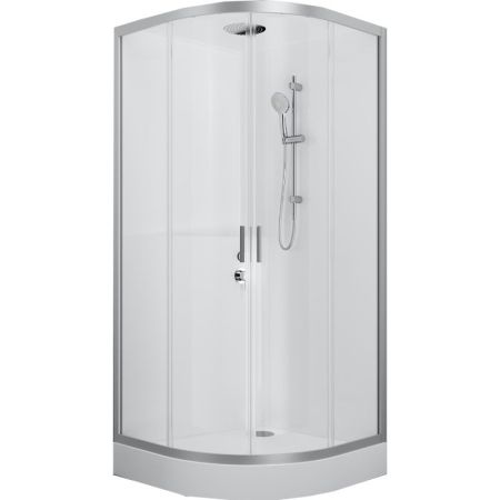 Душевая кабина AM.PM Gem 92х92 W90C-333-090WTA профиль Хром стекло прозрачное, артикул W90C-333-090WTA