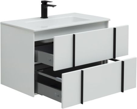 Тумба под раковину Allen Brau Reality 80 1.32005.WM белый матовый, артикул 1.32005.WM