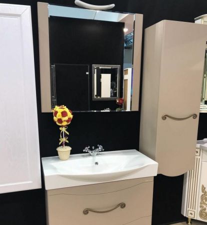 Зеркало Bellezza Сесилия 85 4619714000457 Капучино