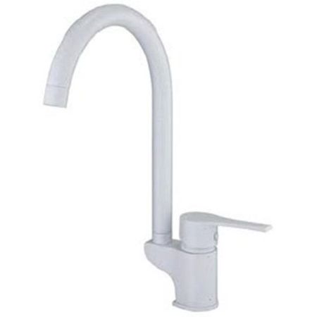 Смеситель для кухни GPD Atros MTE65-BG Белый, артикул MTE65-BG