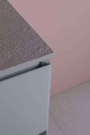 Тумба под раковину Allen Brau Infinity 85 1.21001.PWM папирус матовый, артикул 1.21001.PWM