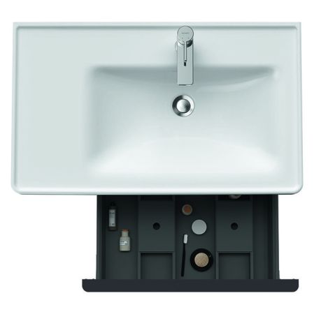 Duravit D-Neo Тумбочка подвесная 784х452х440 мм, 1 ящик,полки слева, цвет: Дуб терра, артикул DE425703535