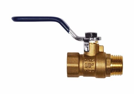 Кран шаровой RM-L ВР-НР 1/2 муфтовый ручка Ду15 Ру30 (11Б27п1), артикул RML-12FML