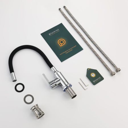 Смеситель для кухни Splenka S201.4406, хром