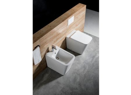 Биде напольное AQUATEK ЛИБРА New AQ1266N-00, 560*370*400 мм, цвет белый, артикул AQ1266N-00