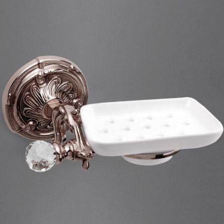 Мыльница Art&Max Barocco Crystal AM-1786-Cr-C Бронза, артикул AM-1786-Br-C