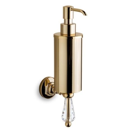 3SC Boheme Дозатор для жидкого мыла, подвесной,цвет: золото 24к. Lucido