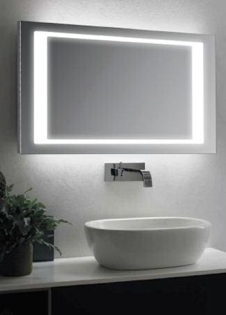 Зеркало SanVit Дорадо 90 zdor090 с подсветкой с кнопочным выключателем, артикул zdor090
