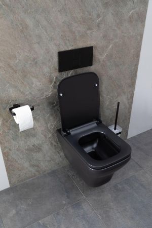 Чаша подвесного унитаза Allen Brau Infinity 4.21011.31 черный матовый, артикул 4.21011.31