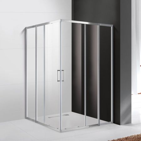 MOLVENO-A-22-90+20-C-BORO-IV Душевой уголок, артикул MOLVENO-A-22-90+20-C-BORO-IV