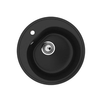 Кухонная мойка Ulgran U-101-344, ультра-черный