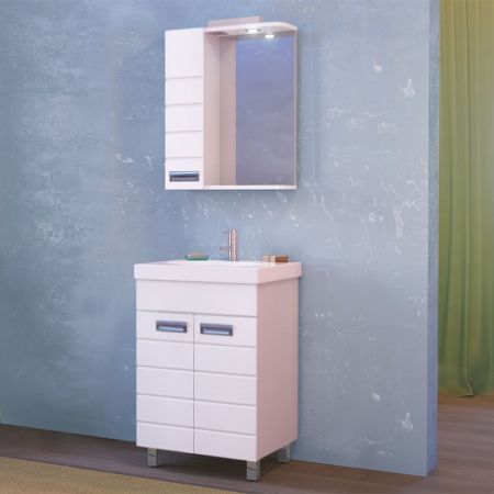 Тумба под раковину Raval Kub 50 Белая, артикул Kub.01.50/N/W