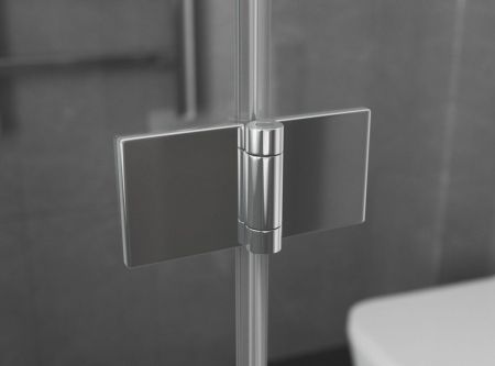 Душевой уголок Ambassador Diamond 12011101-ST8, полукруглый, угловой трап, 90х90, артикул 12011101-ST8