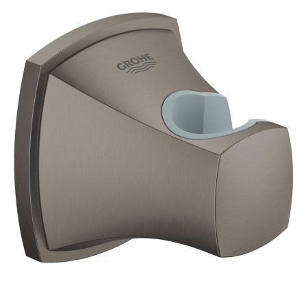 Держатель настенный для ручного душа GROHE Grandera, темный графит матовый (27969AL0), артикул 27969AL0