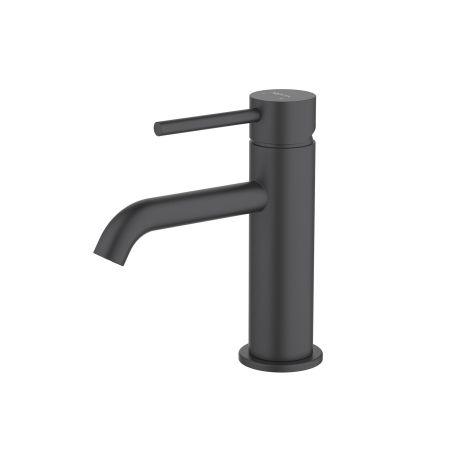 AQ1310MB ЕВРОПА смеситель для раковины 89, без донного клапана, матовый черный + AQ1340MB ЕВРОПА смеситель для ванны, матовый черный + AQ2012MB ЕВРОПА душевой гарнитур 1jet 65 см, матовый черный, артикул AQ1330MB