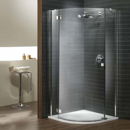 Душевой уголок Radaway Almatea PDJ 90x90 L профиль Хром стекло прозрачное, артикул 30602-01-01N