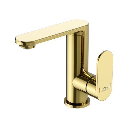 Смеситель для раковины FASHUN A8885-35, золото, артикул A8885-35