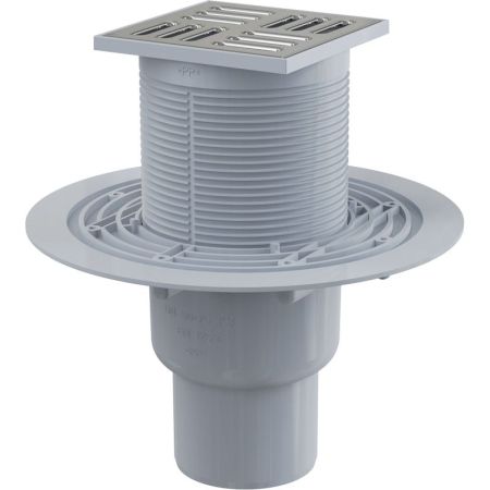 Душевой трап Alcaplast APV2321 с решеткой Хром, артикул APV2321