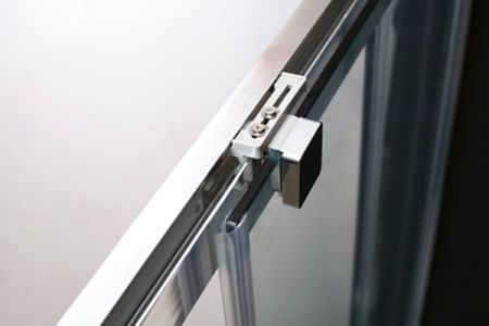 Душевой уголок Cezares Premier-Soft AH-1 120x80 IV профиль Хром стекло прозрачное