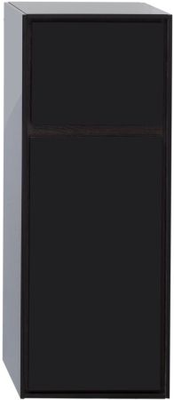 Пенал малый Aquanet Милан 35 черный глянец, артикул 00306376