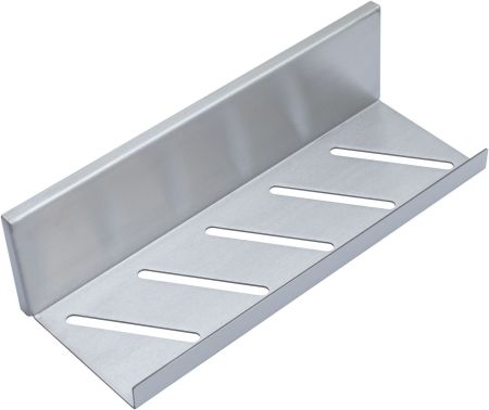 Полка Aquanet Магнум 30x8 сталь браш, открытая, артикул 00334113