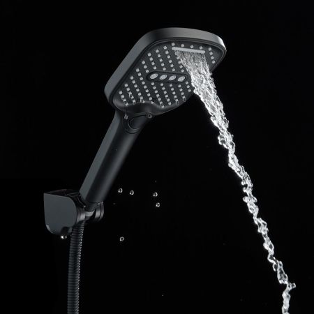 Смеситель на борт ванны Shevanik S4112H, черный