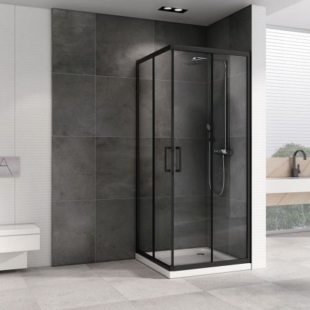 Душевой уголок ABBER Schwarzer Diamant AG02100B