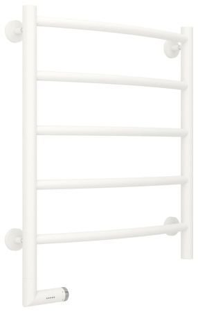 Полотенцесушитель электрический "ГАЛАНТ 2.0" 600х500 / МЭМ левый (Матовый Белый), артикул 30-5200-6050