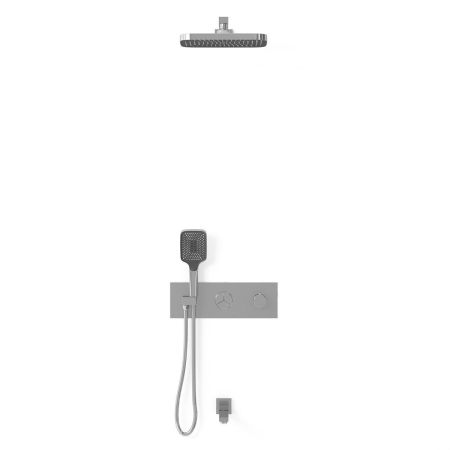 Душевой комплект VSFW-432T1CH встраиваемый, термостатический, 3 режима, хром, артикул VSFW-432T1CH