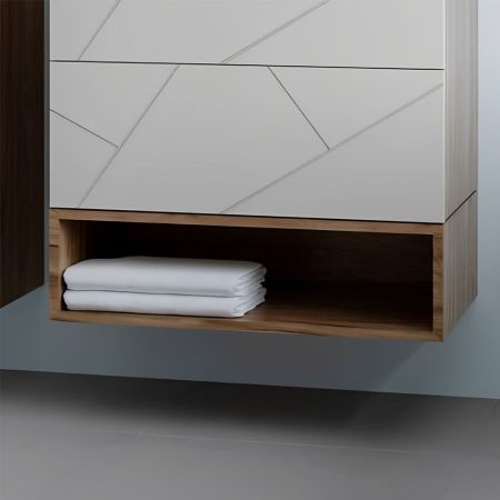 Ниша для тумбы Бриклаер КРИСТАЛЛ 70 см, дуб крафт табачный, артикул 417085416866