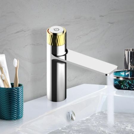 Смеситель для раковины Savol S-601810AB, хром