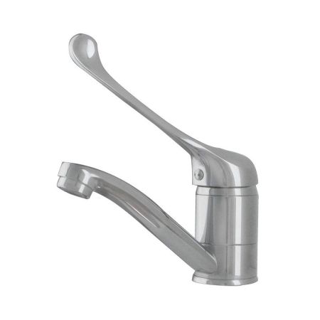 Смеситель для кухни с хирургической ручкой Сантаком stMIRA 5479, хром
