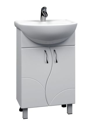 Тумба под раковину напольная VIGO Alessandro tn.ALE.UYU.55.2D, 55 см, артикул tn.ALE.UYU.55.2D