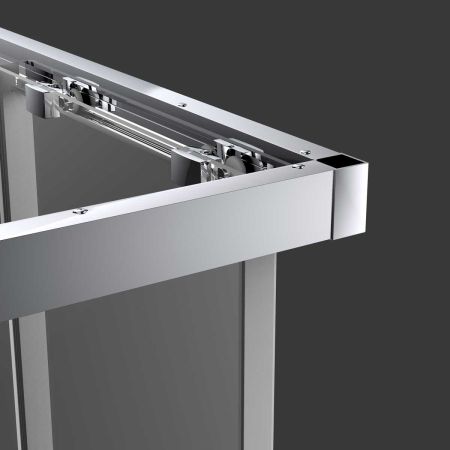 Душевой уголок Soft VSS-3SO100CL, 1000*1000, хром, стекло прозрачное, артикул VSS-3SO100CL