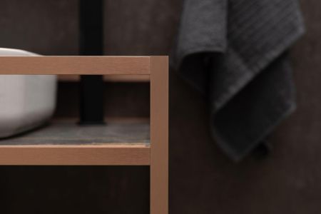 Консоль под раковину Allen Brau Liberty 75 1.33001.60 медь браш, артикул 1.33001.60