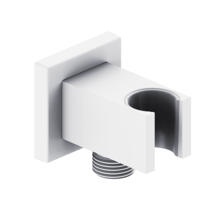 Шланговое подключение с держателем  WONZON & WOGHAND, Белый матовый (WW-HZ2312-MW), артикул WW-HZ2312-MW