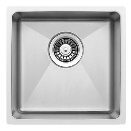 Кухонная мойка Florentina Оптима OP.451.400.В.10.P.10 Сталь, артикул OP.451.400.В.10.P.10