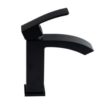 Смеситель для раковины FILARETE Waterfall FL5010BL, черный, артикул FL5010BL