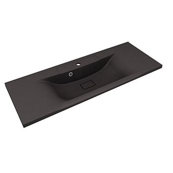 Раковина Florentina Прима 120 см 10.010.01200.302, антрацит