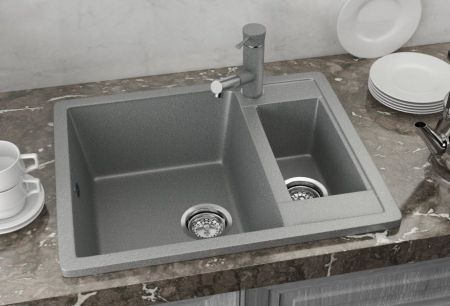 Кухонная мойка Ulgran U-106-309, темно-серый, артикул U-106-309