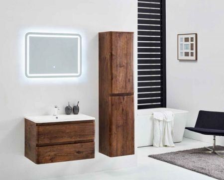 Тумба под раковину Vincea Alba VMC-1A800RW подвесная R.Wood, артикул VMC-1A800RW