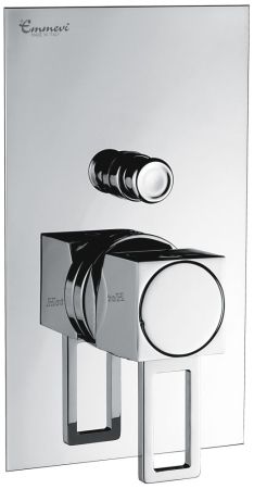 Внутристенный смеситель Siris на 2 выхода, цвет хром, артикул 47019LACR