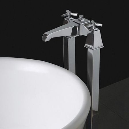 Devon Time Смеситель для ванны с ножками . лейкой и шлангом , цвет хром, артикул 2TIME235CR