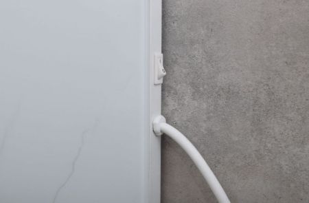 Электрический полотенцесушитель Black&White Universe 400x899 N-388WM с полкой Белый, артикул 388WM