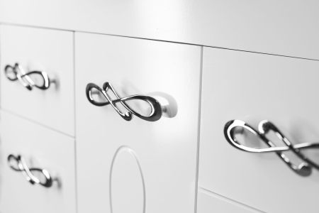 Тумба "Венеция 75" (2 ящ.) с раковиной Байкал 75